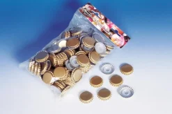 150 capsules avec opercule 29mm or