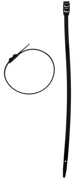 20 colliers 9x260mm noir