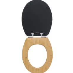 Abattant WC diplomat bamboo black édition WIRQUIN