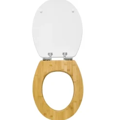 Abattant WC diplomat white bambou WIRQUIN