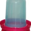 Abreuvoir sur pieds mauve/bleu 8L