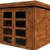 Abri de jardin PICO traité 28 mm 245 x 220 cm