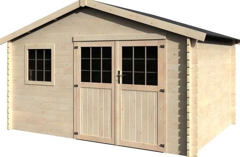 Abri de jardin TORCAL 34 mm 4 x 3 m