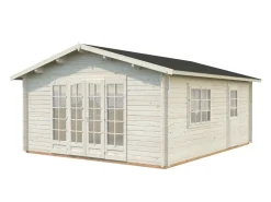 Abri de jardin en bois blanc Irene 23,90 m²