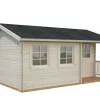 Abri de jardin en bois blanc Susanna 16,40 m²