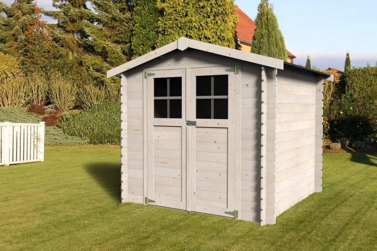 Abri de jardin MILOVIC 19 mm 210 x 210 cm