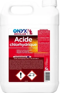 Acide chlorhydrique 5L ONYX