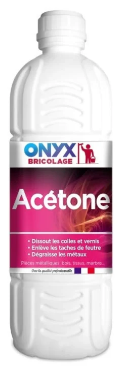 Acétone bouteille de 1L ONYX