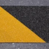 Adhésif de signalisation rugueux jaune/noir 5m x 50mm