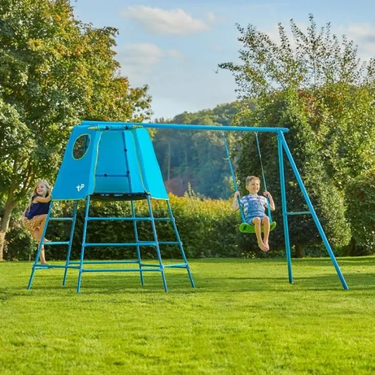 Aire de jeux métal Explorer Tour portique H.201 cm TP TOYS