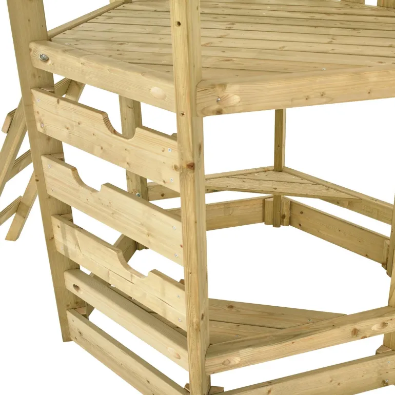 Aire de jeux bois Castlewood H.295 cm TP TOYS