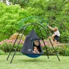 Air igloo noir et structure 217 x 122 x 201 cm TP TOYS