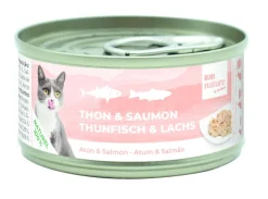 Aliment complémentaire pour chat Bubi Nature thon/saumon 70g