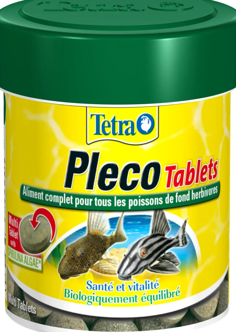 Aliment complet Plecomin poissons fond herbivores (x200)