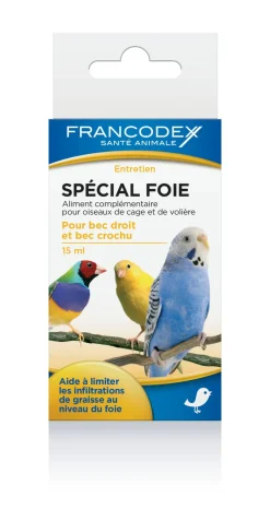 Aliment complémentaire spécial foie 15 ml FRANCODEX
