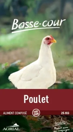 Aliment poulet de chair 25 kg PRODUIT DANS MA CAMPAGNE