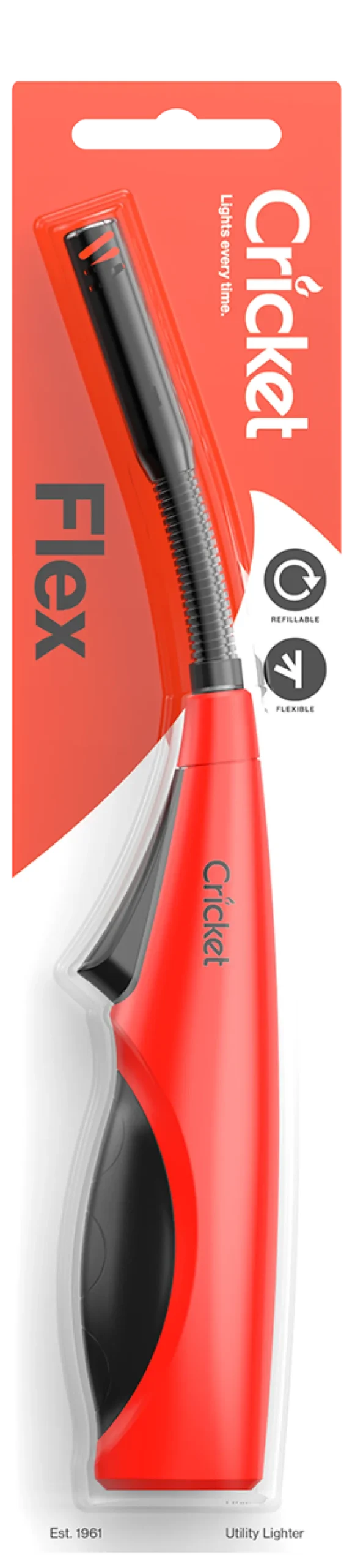 Allume-gaz rechargeable tête flexible