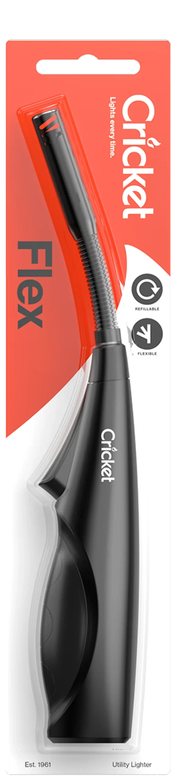 Allume-gaz rechargeable tête flexible
