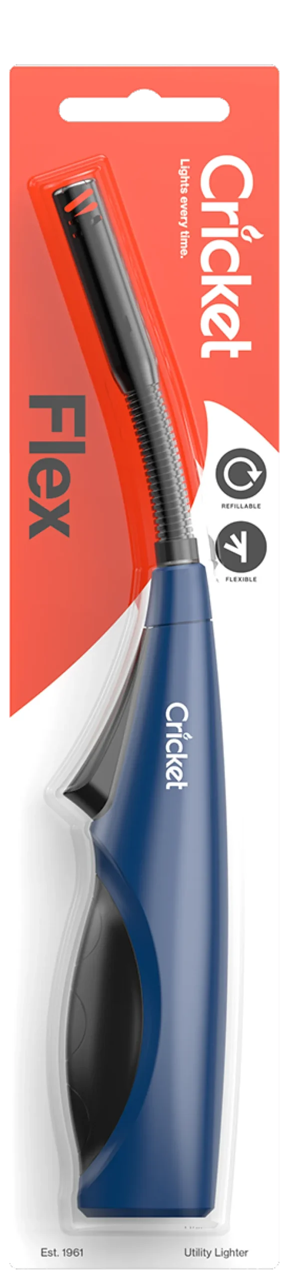Allume-gaz rechargeable tête flexible