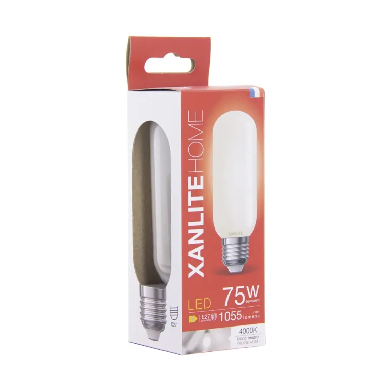 Ampoule filament LED T45 E27 1055lm 8,5W 4000k blanc neutre