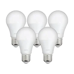 Ampoule LED A60 E27 806lm 9W 4000k blanc neutre x5