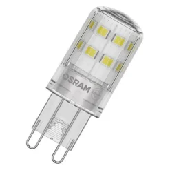 Ampoule LED Capsule dépolie variable 3W=32 G9 chaud OSRAM