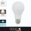 Ampoule A60 LED détecteur crépusculaire E27 60W