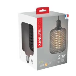 Ampoule filament LED déco E27 150lm 4W 1800k blanc chaud