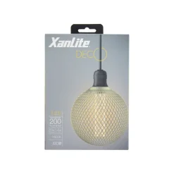 Ampoule filament LED déco E27 150lm 4W 1800k blanc chaud