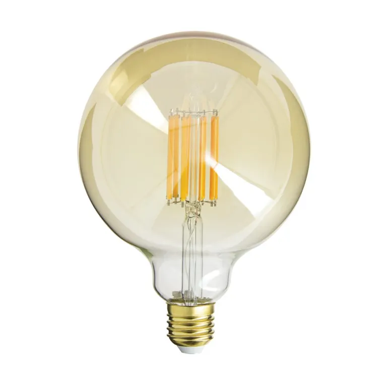 Ampoule filament LED déco G125 E27 1521lm 1800K blanc chaud