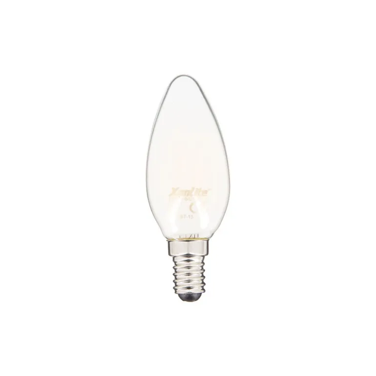 Ampoule filament LED flamme E14 806lm 6,5W 2700k blanc chaud