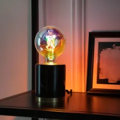 Ampoule filament LED G95 licorne E27 1800k blanc chaud