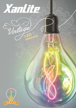 Ampoule filament LED licorne E27 150lm 4W 1800k blanc chaud