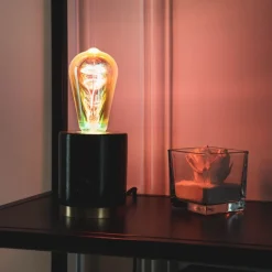 Ampoule filament LED ST64 licorne E27 1800k blanc chaud