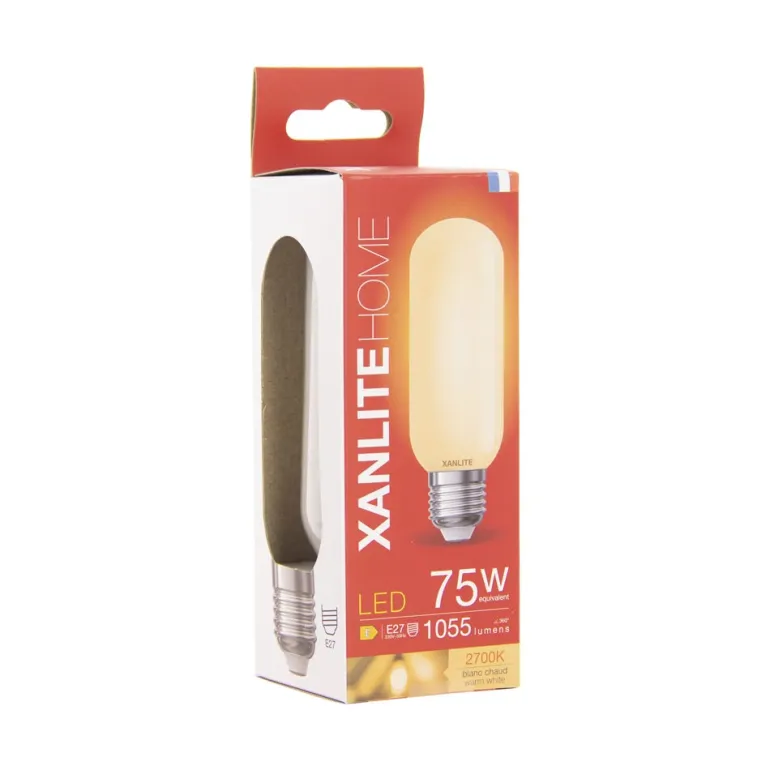 Ampoule filament LED T45 E27 1055lm 8,5W 2700k blanc chaud