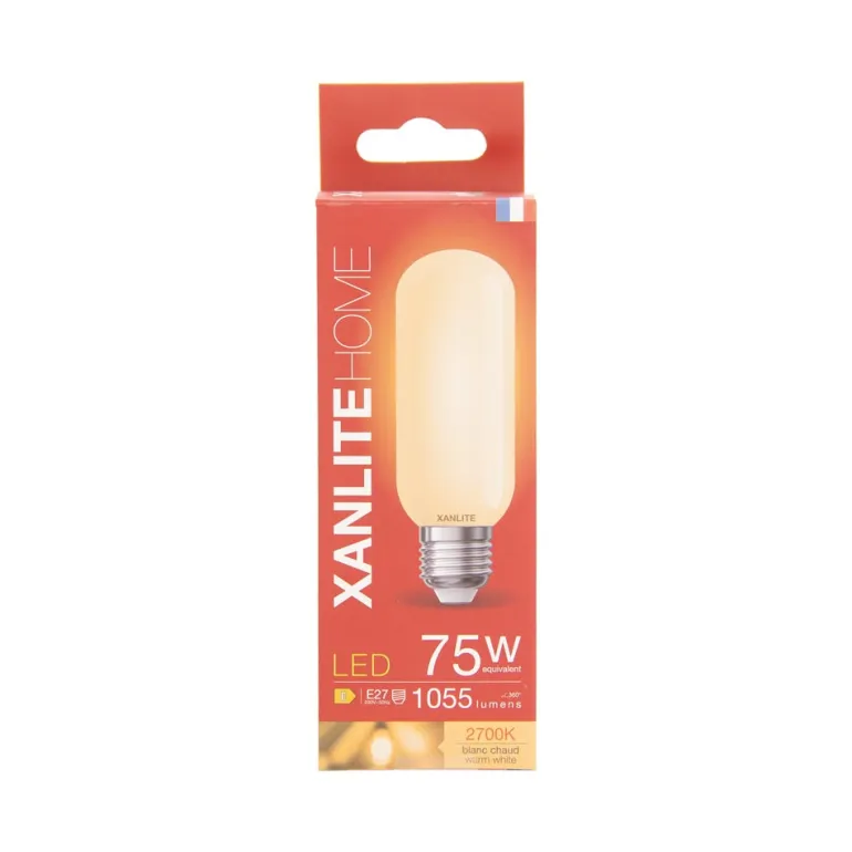 Ampoule filament LED T45 E27 1055lm 8,5W 2700k blanc chaud