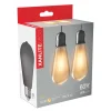 Ampoule fil LED ST64 edison E27 806lm 8W 1800k x2