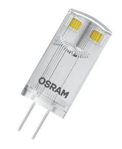 Ampoule LED Capsule clair 0,9W=10 G4 chaud OSRAM x2