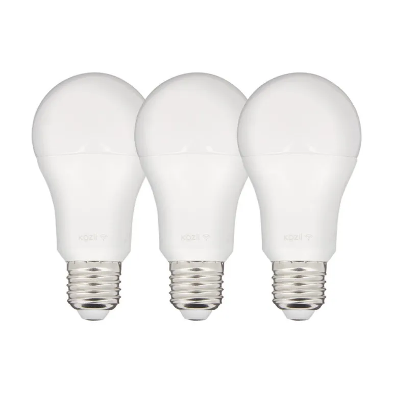 Ampoule LED connectée Kozii A60 E27 806lm 9W RVB x3