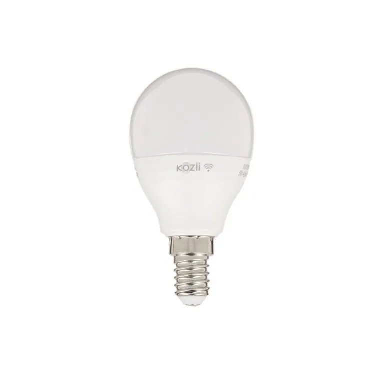 Ampoule LED connectée Kozii E14 400lm 6W RVB