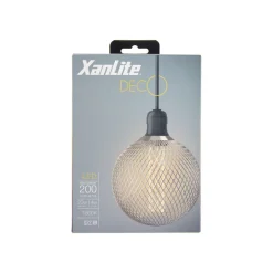 Ampoule LED déco boule E27 150lm 4W 1800k blanc chaud