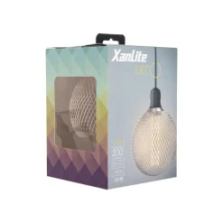 Ampoule LED déco boule E27 150lm 4W 1800k blanc chaud