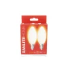 Ampoule LED flamme E14 806lm 6,5W 4000k blanc neutre x2