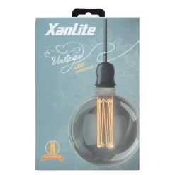 Ampoule LED G125 holo E27 100lm 4W 1800k blanc chaud