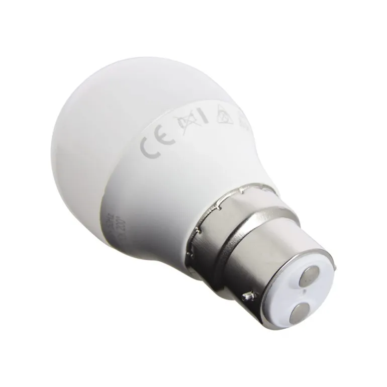 Ampoule LED P45 B22 470lm 5,3W 4000k blanc neutre