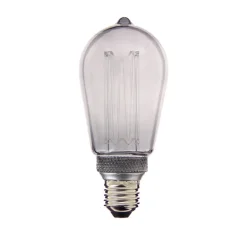 Ampoule LED ST64 hologramme E27 100lm 4W 1800k blanc chaud