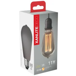Ampoule LED ST64 hologramme E27 100lm 4W 1800k blanc chaud