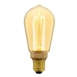 Ampoule LED ST64 hologramme E27 200lm 4W 1800k blanc chaud