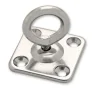 Anneau fixation mobile sur platine carrée (x2)