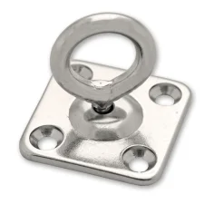 Anneau fixation mobile sur platine carrée (x2)